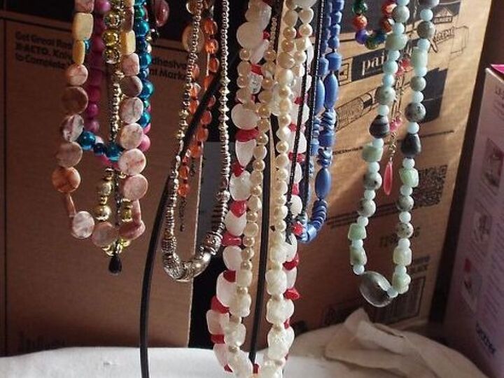 q jewelry hanger display, crafts, how to, organizing