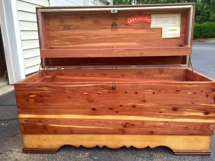 ugly duckling cedar chest totally anew, Looks Brand New