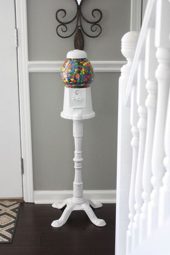 vintage gumball machine makeover, home decor, painting