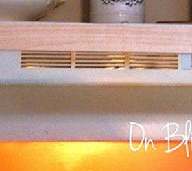 diy built in range hood cover cover your existing hood for 20, diy, how to, kitchen design, repurposing upcycling