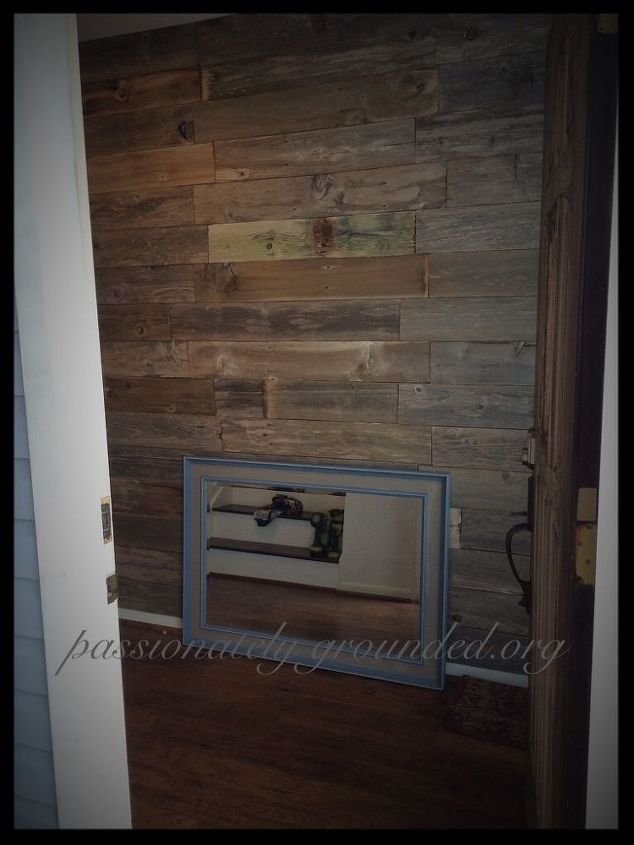 repurposed old fence to wall decor, fences, repurposing upcycling, wall decor, After