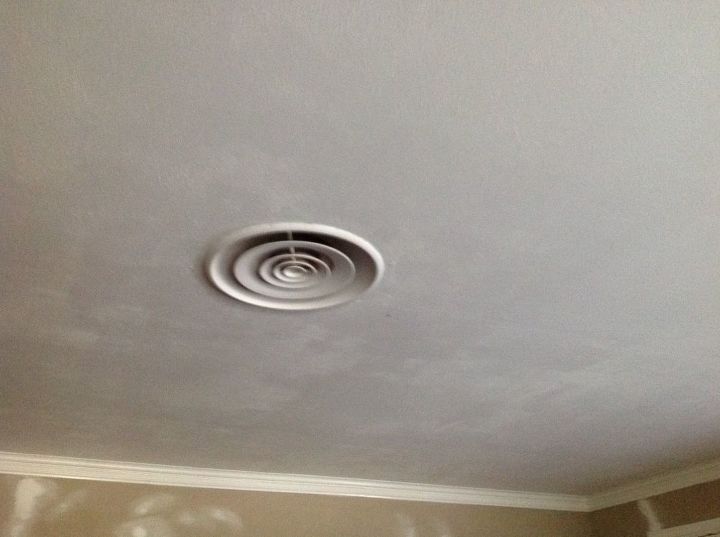 q how to hide air return on ceiling, hvac, living room ideas