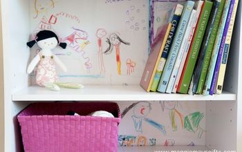 Transforme a arte do seu filho em uma estante personalizada