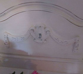 painted shabby chic bench, chalk paint, painted furniture, shabby chic