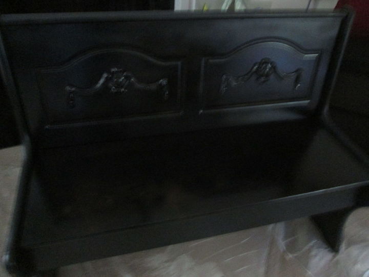Painted Shabby Chic Bench Hometalk