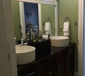 outdated bathroom gets a budget update, bathroom ideas, repurposing upcycling, small bathroom ideas