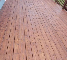 deck makeover big change for 250 00, A few hours later