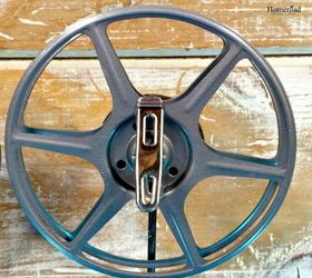 vintage movie reels repurposed, crafts, how to, repurposing upcycling