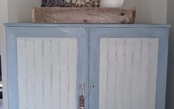 Dining Room Essentials; a Vintage Cupboard in New Paint
