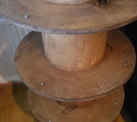 cable reel from construction sites to bookcase, repurposing upcycling, rustic furniture, shelving ideas, Stack as many as you like