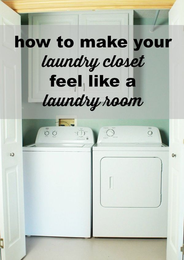 how to make your laundry closet feel like a laundry room, how to, laundry rooms, painting