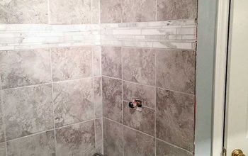 DIY Tile Shower: Before and After