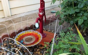 Vintage Water Pump Idea in the Garden