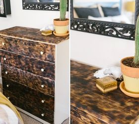 how to wood burn furniture shou sugi ban, bedroom ideas, how to, painted furniture, repurposing upcycling, woodworking projects