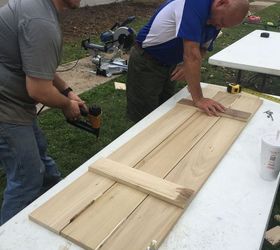 How to Build Board and Batten Shutters | Hometalk