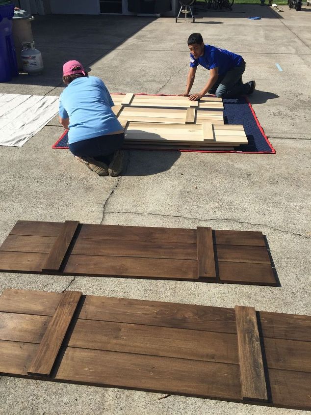 how to build board and batten shutters, curb appeal, diy, how to, window treatments, windows, woodworking projects