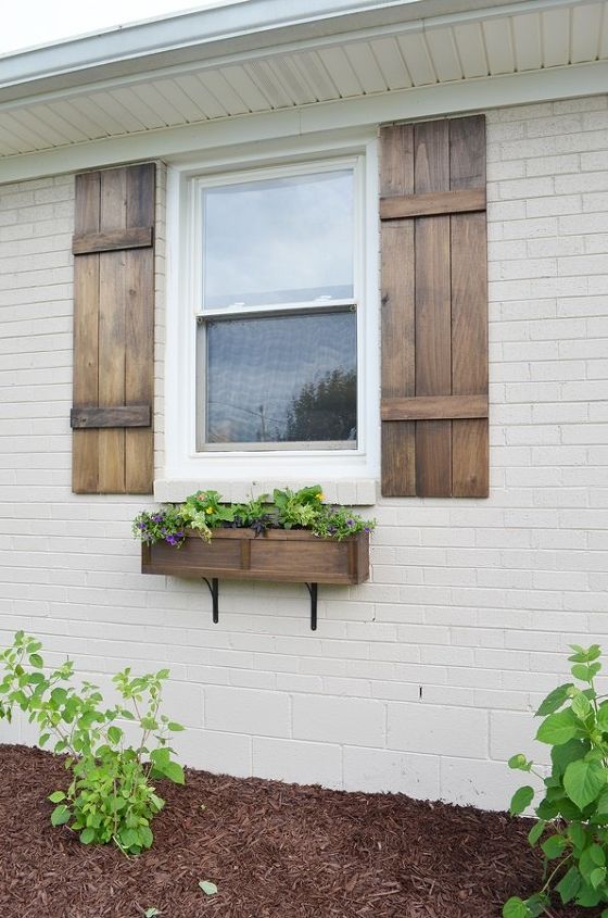 how to build board and batten shutters, curb appeal, diy, how to, window treatments, windows, woodworking projects