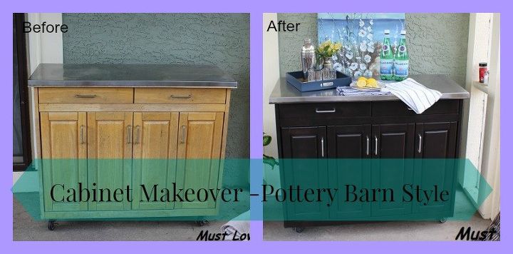 outdoor cabinet makeover, outdoor furniture, outdoor living, painted furniture