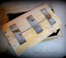 crabby fruit crate makeover, how to, repurposing upcycling, woodworking projects