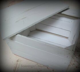 crabby fruit crate makeover, how to, repurposing upcycling, woodworking projects