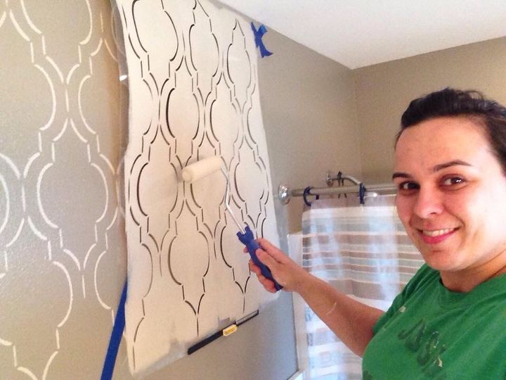 cutting edge stencils diy board and batten fabulous bathroom