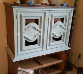 updated shabby chic dresser, painted furniture, shabby chic