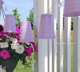 diy party cup led lights garland, crafts, how to, lighting, outdoor living, repurposing upcycling