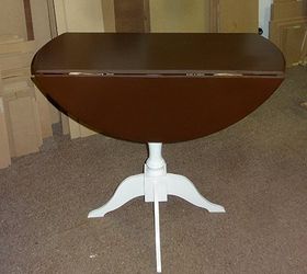 easy way to make a drop leaf table, diy, how to, painted furniture, woodworking projects, instructions for drop leaf table