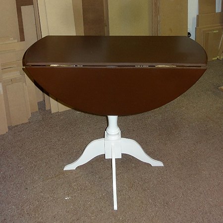 easy way to make a drop leaf table, diy, how to, painted furniture, woodworking projects, instructions for drop leaf table