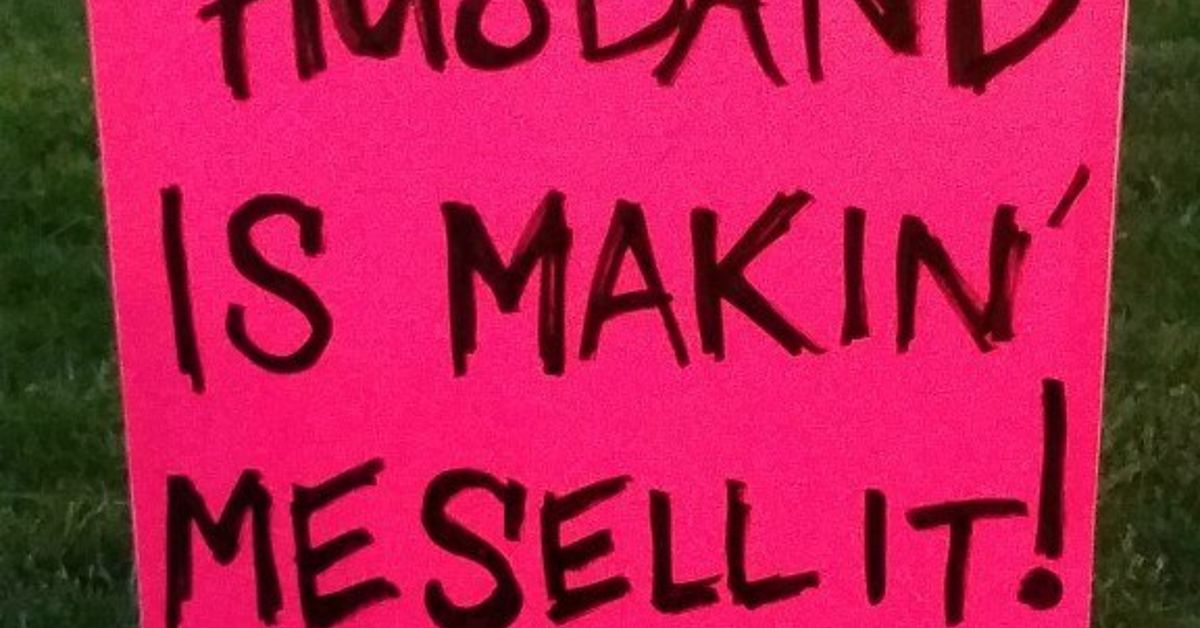 Garage Sale Signs Hometalk