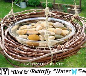 Easy Bird Bee Butterfly Water Feeder Hometalk