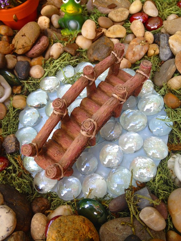 repurposed bird bath to fairy garden, container gardening, gardening, outdoor living, repurposing upcycling