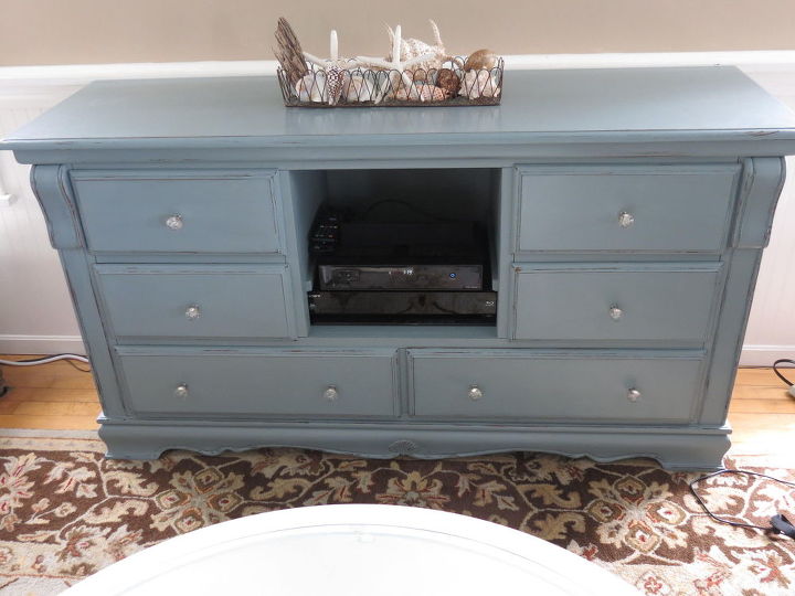 painted and upcycled media storage, painted furniture, repurposing upcycling