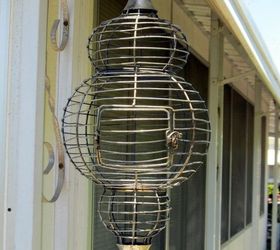 candle holder to patio lamp, crafts, lighting, outdoor living, repurposing upcycling