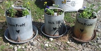 repurposed items to garden planters, container gardening, gardening, repurposing upcycling