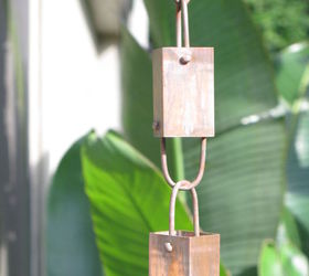 how to install a rain chain, gardening, how to