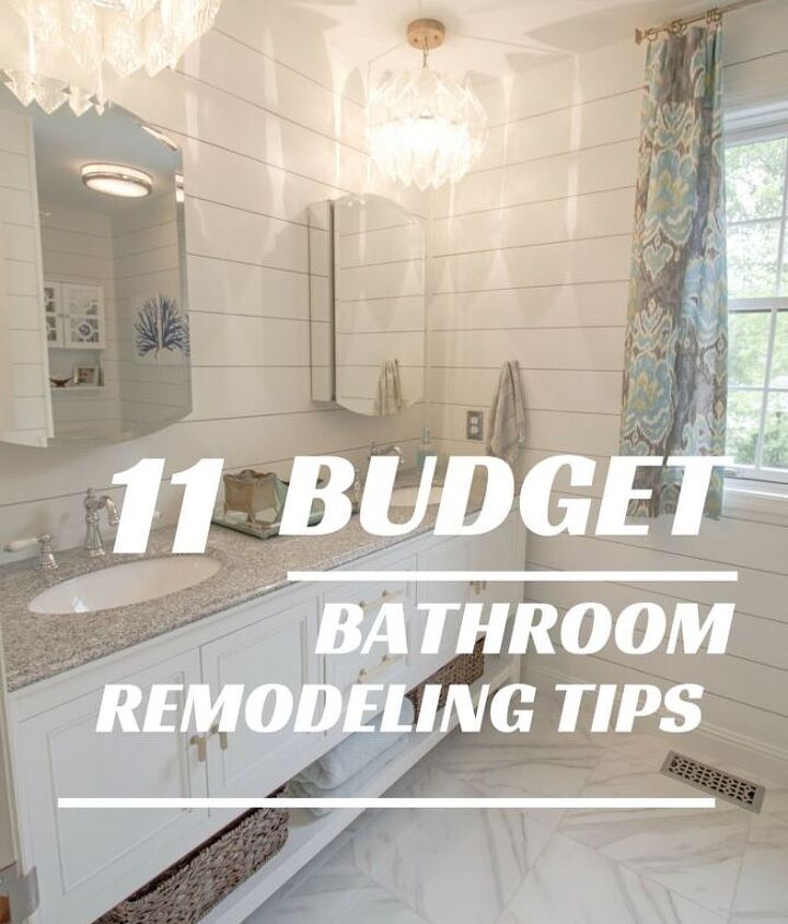 budget bathroom remodel, bathroom ideas, home improvement
