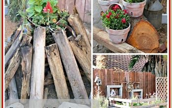 Cómo crear un jardín lateral rústico y vintage