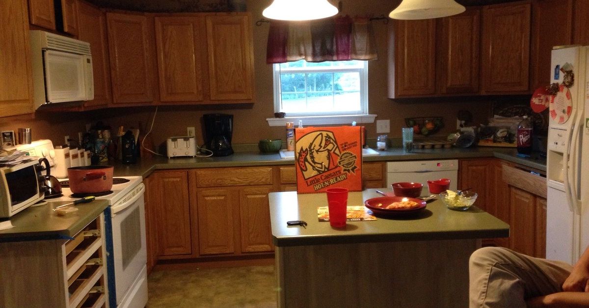 Laundry & Mud Room Renovation Gallery | Hurst Remodel Kitchen Cabinets Makeover with Milk Paint | Hometalk