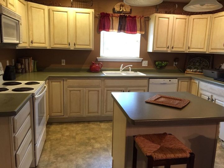 Kitchen Cabinets Makeover With Milk Paint Hometalk