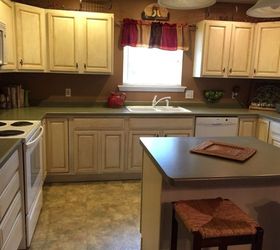 kitchen makeover for 100 with general finishes milk paint
