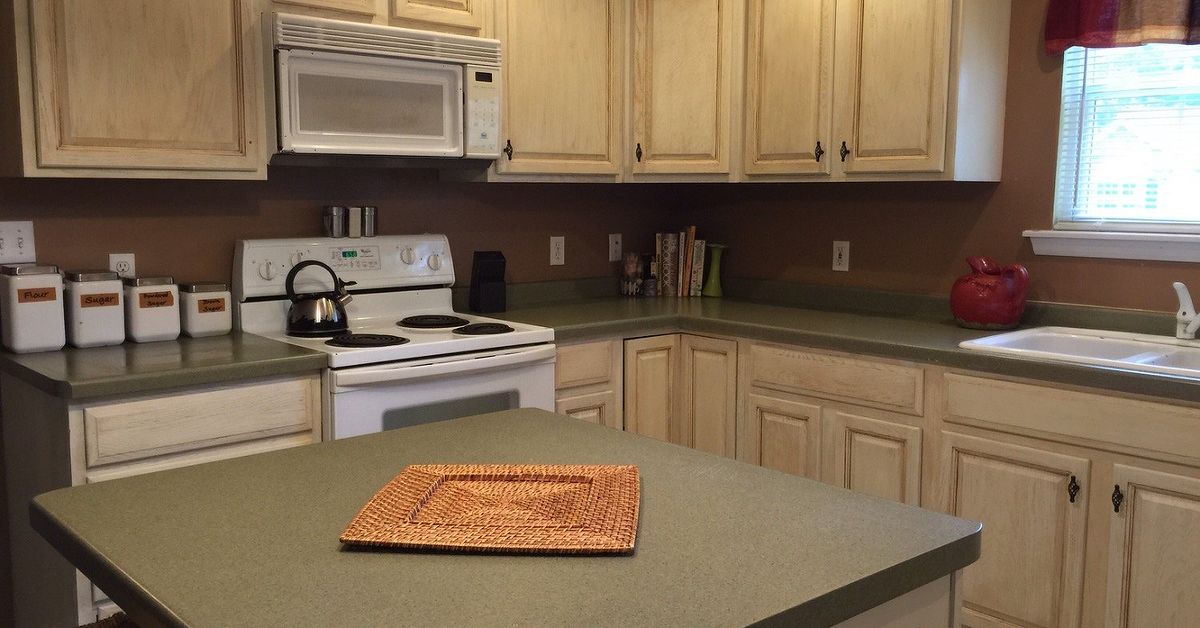 Kitchen Cabinets Makeover With Milk Paint Hometalk