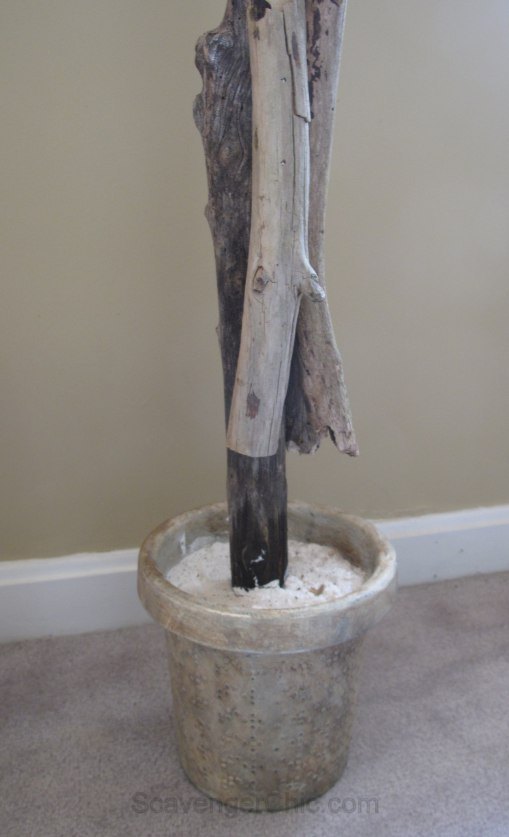rvore de troncos inspirada em wayfair