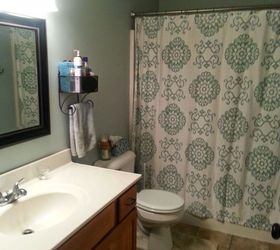 how to update your bathroom for under 50, bathroom ideas, how to, A pretty typical hum drum bathroom