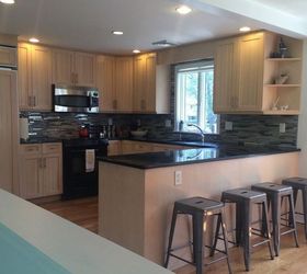 beautiful massachusetts backsplash update, kitchen backsplash, kitchen design, tiling, Project Complete