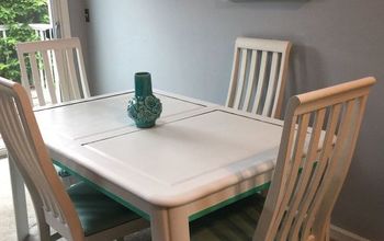 Cambio de imagen de la mesa y las sillas del comedor