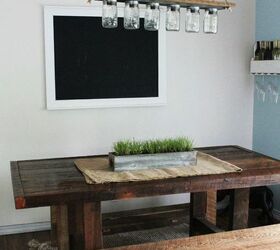 a simply summery centerpiece, dining room ideas, gardening, home decor