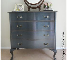 bedroom chest of drawers makeover, painted furniture