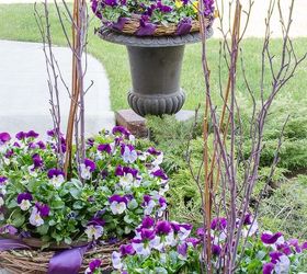 How To Create A Gorgeous Pansy Outdoor Planter In Four Easy Steps