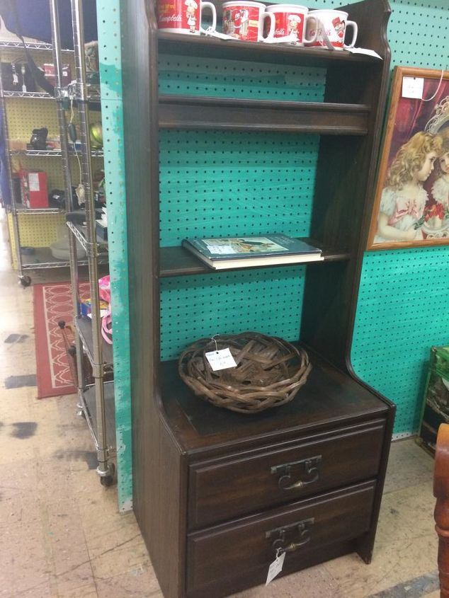 repurposed wall unit to shoe storage, chalk paint, painted furniture, repurposing upcycling, storage ideas, BEFORE still in the store
